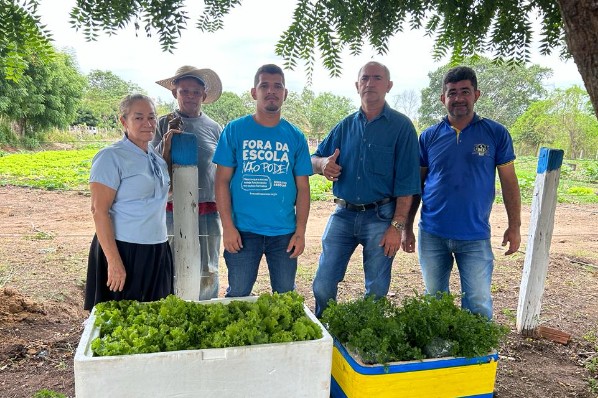 Secretaria de Agricultura mantém cultivo de horta